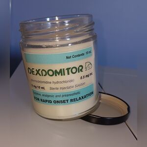 Sented candle "funny" healthcare